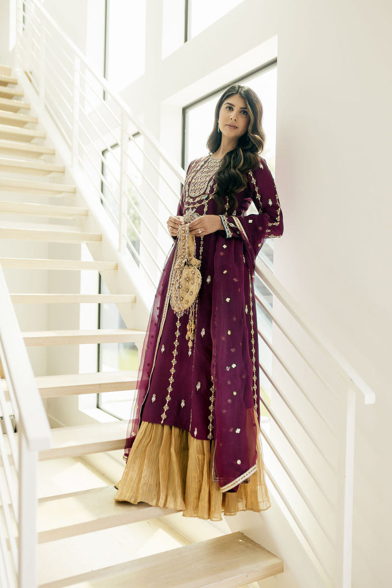 Raya 3 Piece Stitched Suit