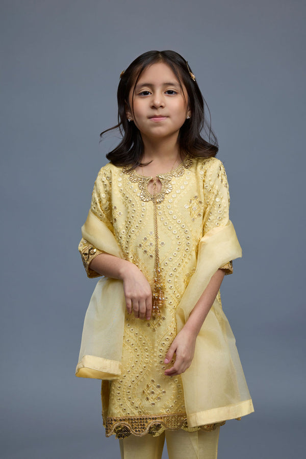 Gul Kids 3 Piece Stitched Suit