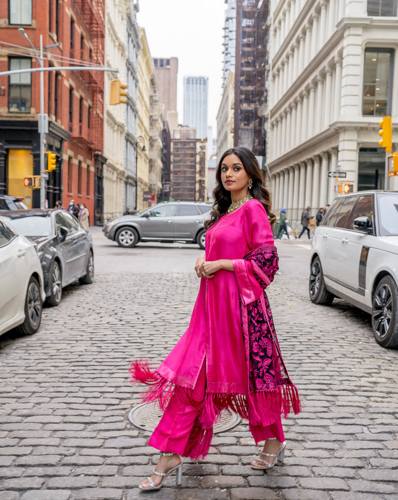 Spring Punjabi Suit Trends Part 3 - The Pink Patola